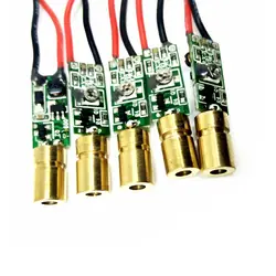 5pcs 520nm 5mw Mini Green Laser Diode Dot Matrix Module Laser Module for Position