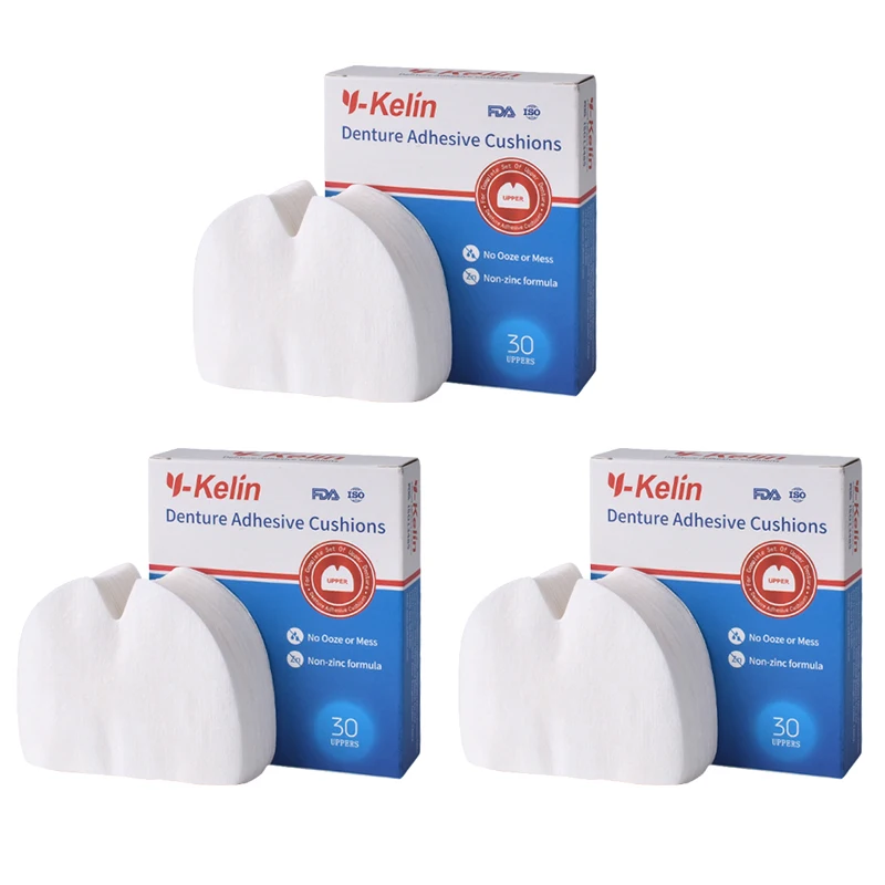 Y-Kelin Kunstgebit Zelfklevend Kussen 30/90/150 Pads/Pack Lagere Natuurlijke Sterke De hele dag Comfort Kussens