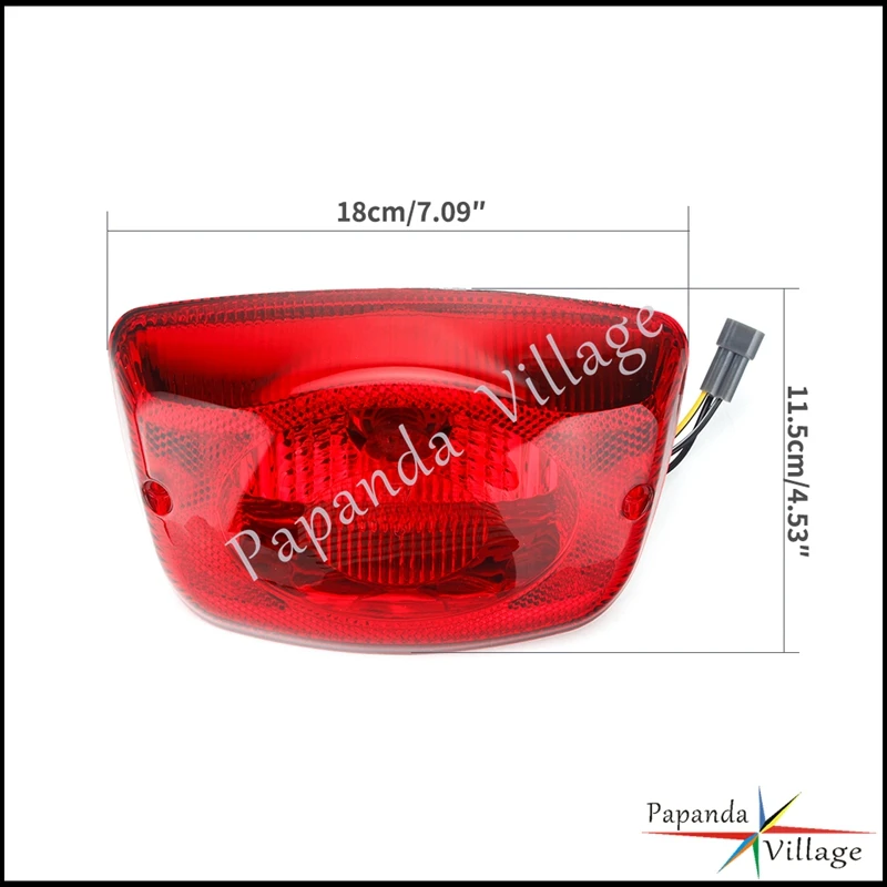 Scooter Taillight For 125 150 50 S LX LX50 LX125 LX150 LXV 50 125 150 2005-2014 Motorcycle Tail Light Rear Red Brake Stop lamp