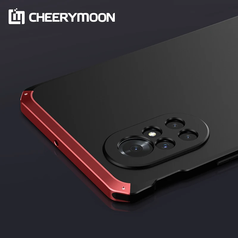 

Противоударная металлическая рамка, пластиковая задняя пластина для Huawei Nova 8 Pro Nova8, алюминиевый сплав для Nova8 Pro Nova8Pro, чехол-бампер