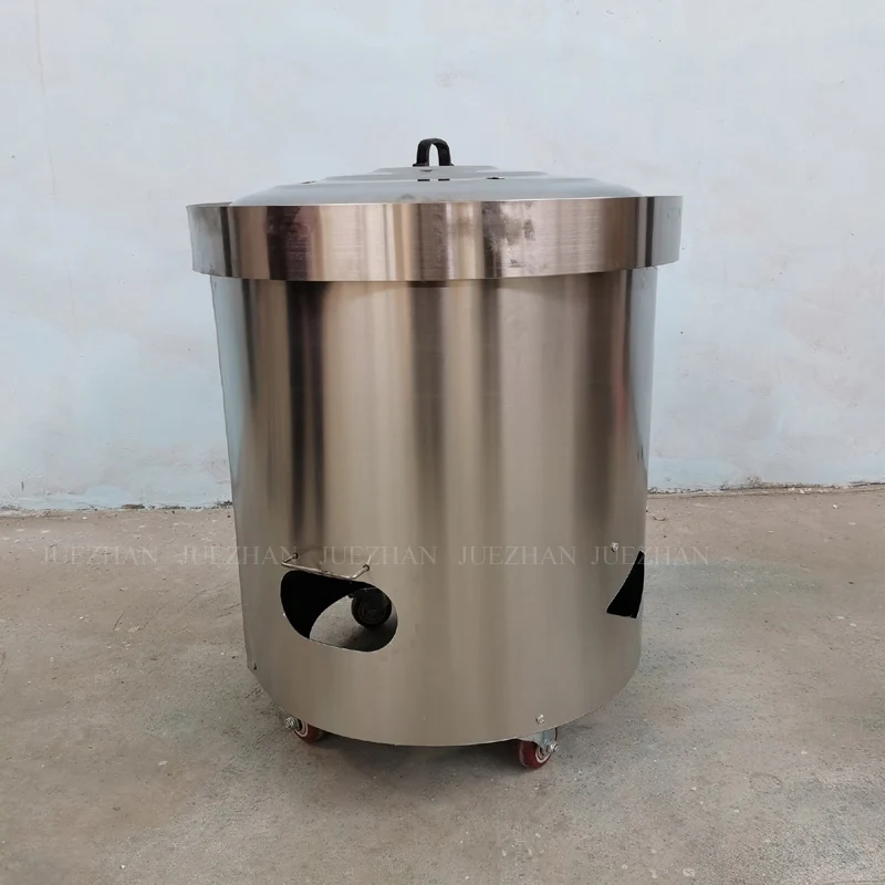 Stainless Steel Rotary Nut Roasting Machine For Nuts Peanuts Chestnut Fried Melon Seeds Machine 220V