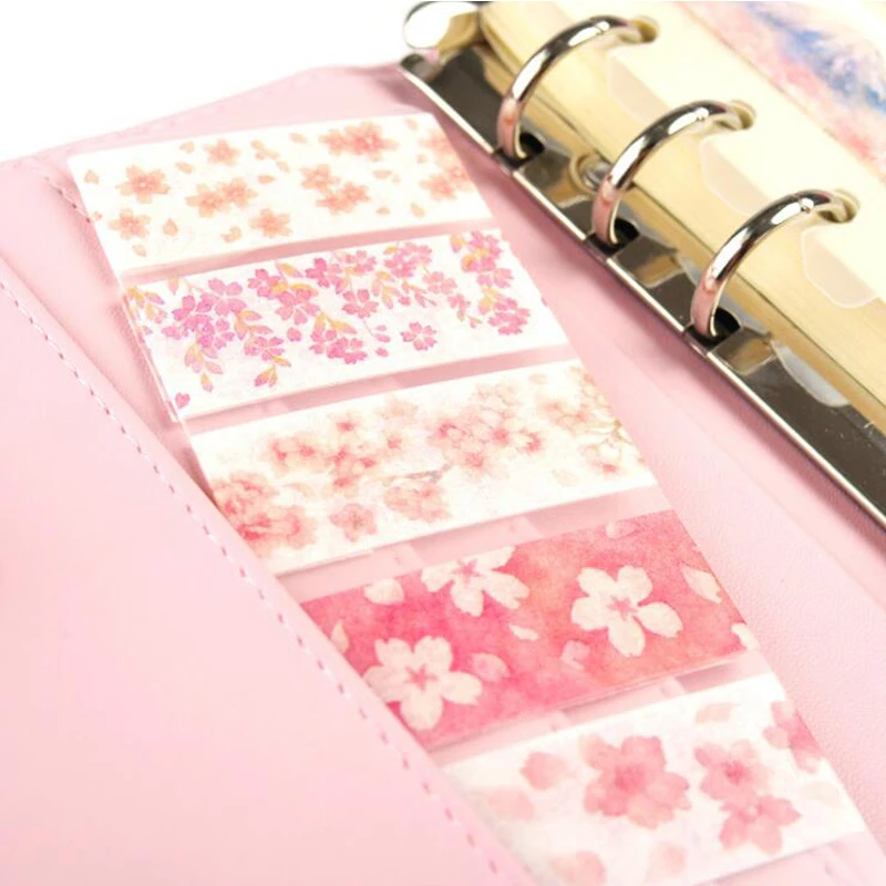 Sakura Flower Petals Mount Fuji Series Paper Washi Tape Adhesive Tape DIY Scrapbooking Sticker Label Masking Tape