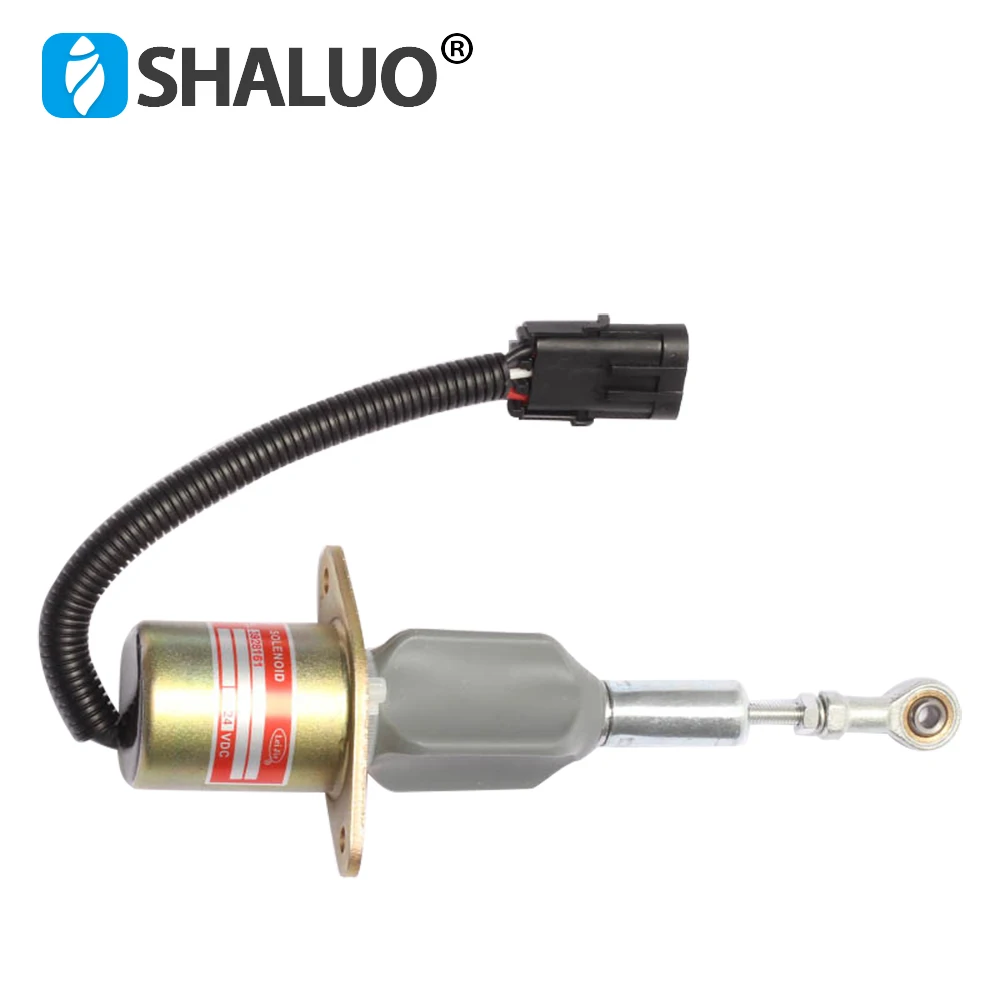 3928161 Diesel Generator Engine Fuel Shut Down stop Solenoid Value Flameout Switch 12v 24V Optional