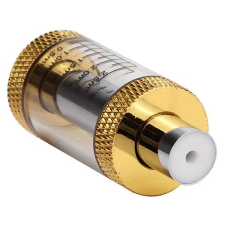 Classic E Pipe 618 2.5ML Tank Atomizer Bottom Heating Coil Cartomizer 510 Thread Replacement No Leak. คลาสสิค อี ไพพ์ 618 2.5ML แทงค์ อะตอมไมเซอร์ แบบให้ความร้อนจากด้านล่าง คอยล์แบบเปลี่ยนได้ เกลียว 510 ไม่มีการรั่วซึม