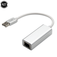 10/100Mbps USB 2.0 to RJ45 Lan Ethernet Adapter Free Driver Network Card Aluminum Alloy for Windows PC Macbook