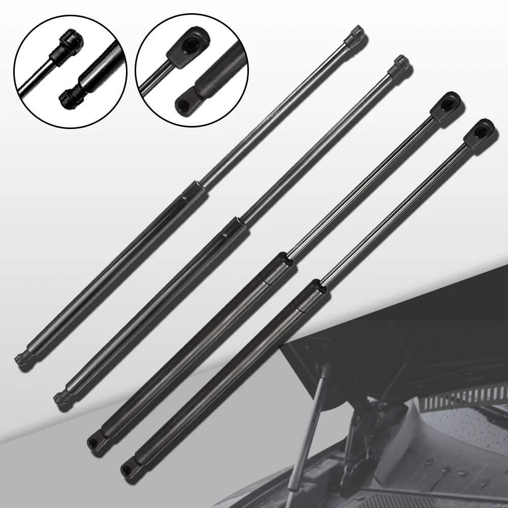 

4 PCS Front Hood & Rear Liftgate Lift Support Spring Shocks Struts For 2003 2004 2005 2006 2007 2008 2009 Kia Sorento