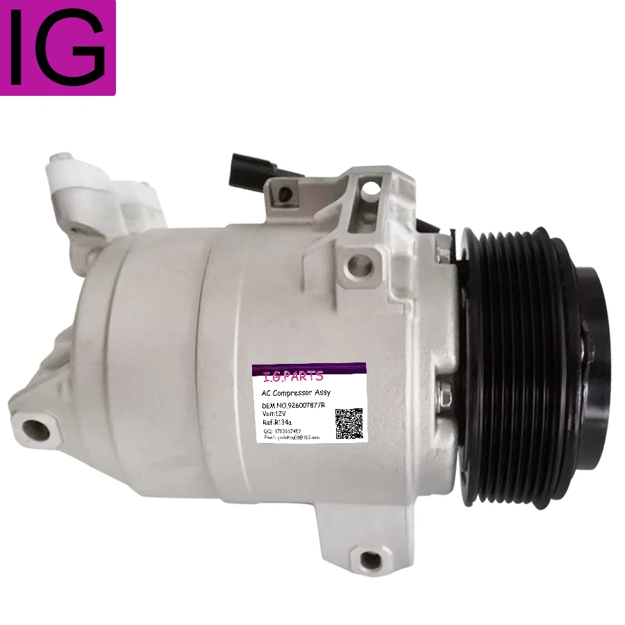 New AIR CONDITIONING COMPRESSOR FOR RENAULT KOLEOS 2.0DCI 1995-2008 M9R832, M9R855, M9R856, M9R865, M9R866, M9R862