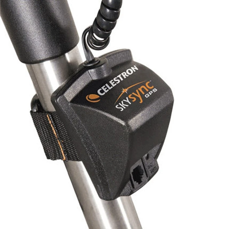 Celestron SkySync Telescope GPS Accessory Automatically Updates your Telescope with 16-channel GPS Data, Time, and Date