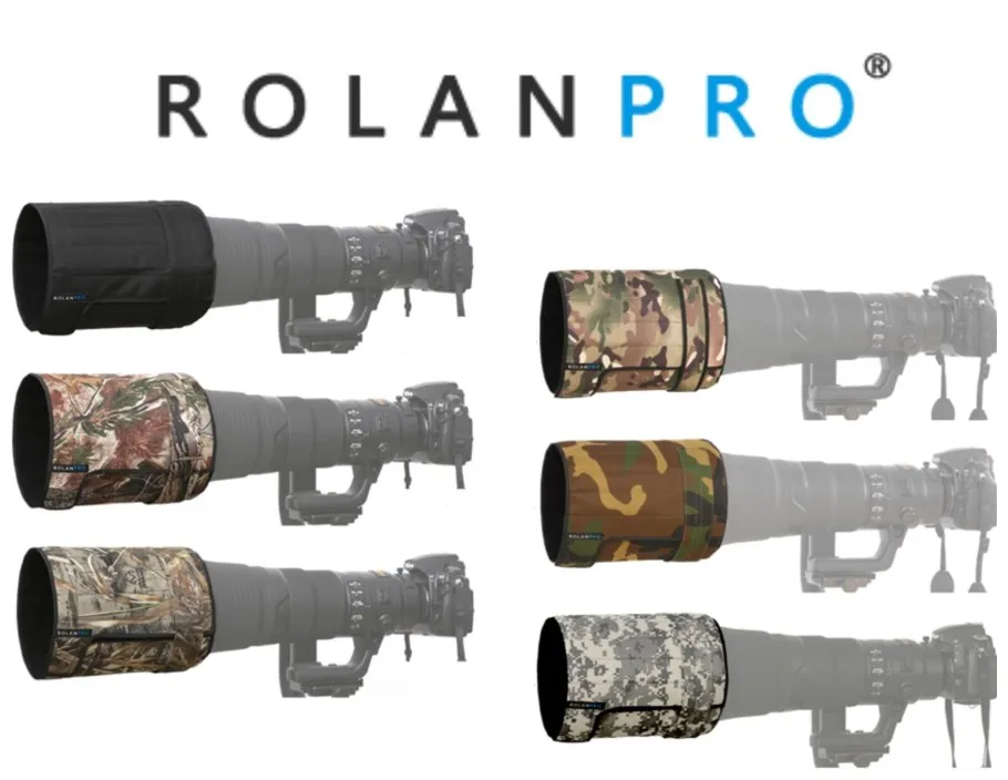ROLANPRO Teleobiektyw składany kaptur do Canon Nikon Sony Sigma Tamron obiektyw lustrzanki cyfrowej lustrzanka cyfrowa osłona obiektywu