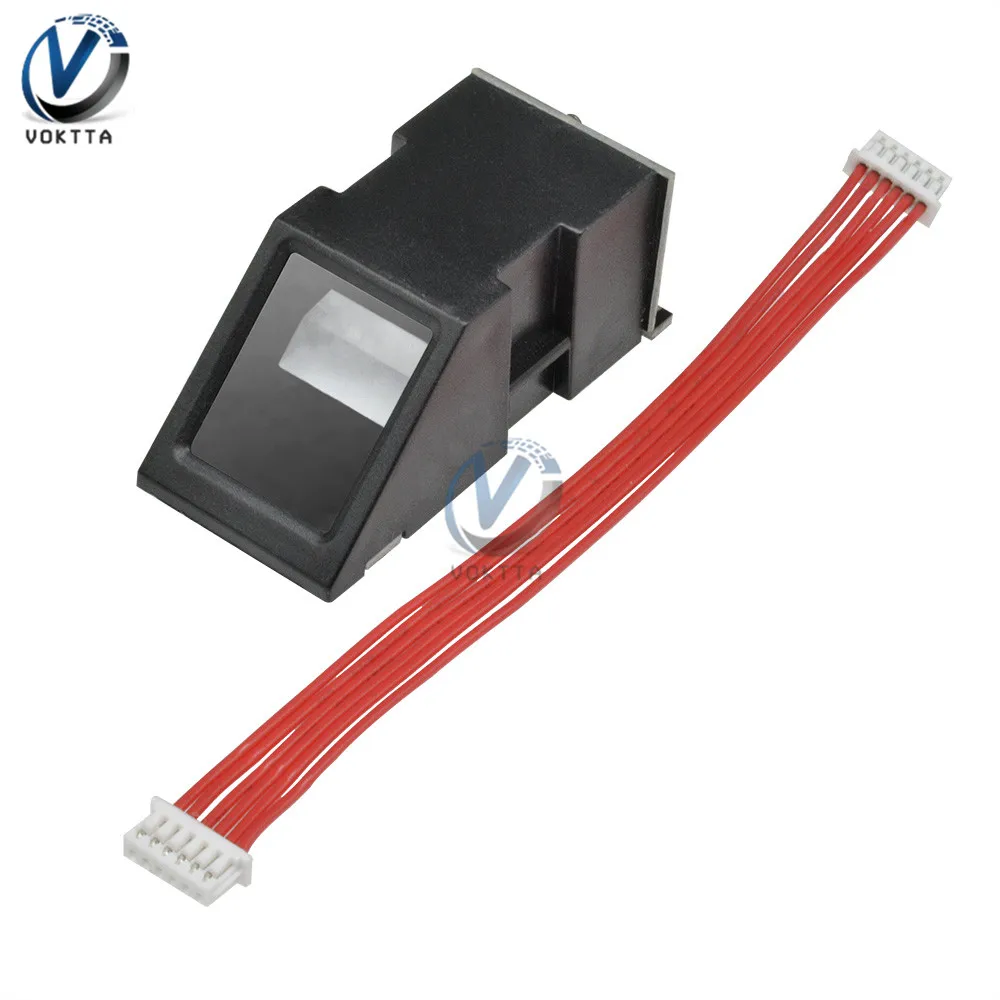 fingerprint reader sensor module para arduino locks fpm10a optical serial communication interface 01