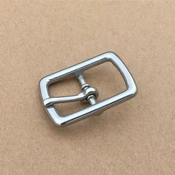 Sac à vêtements en cuir, 50 pièces, boucle à ardillon en acier inoxydable 21mm