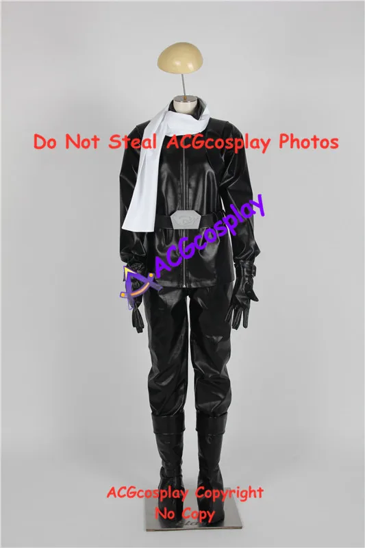 Doubutsu Sentai Go Busters Black Buster Cosplay Costume acgcosplay costume include boots covers