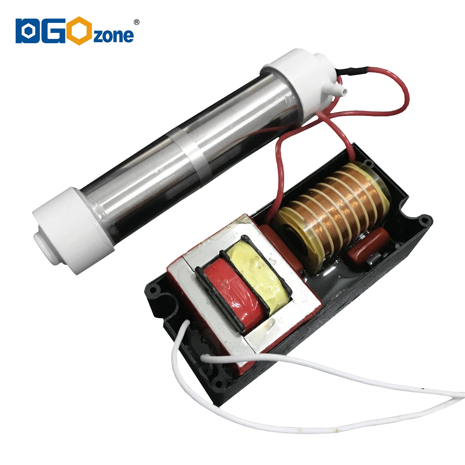 2G/H Ozone Generator with Quartz Tube for Air and Water Purifying Household SPA Ozonier Ozonator Air Cooling