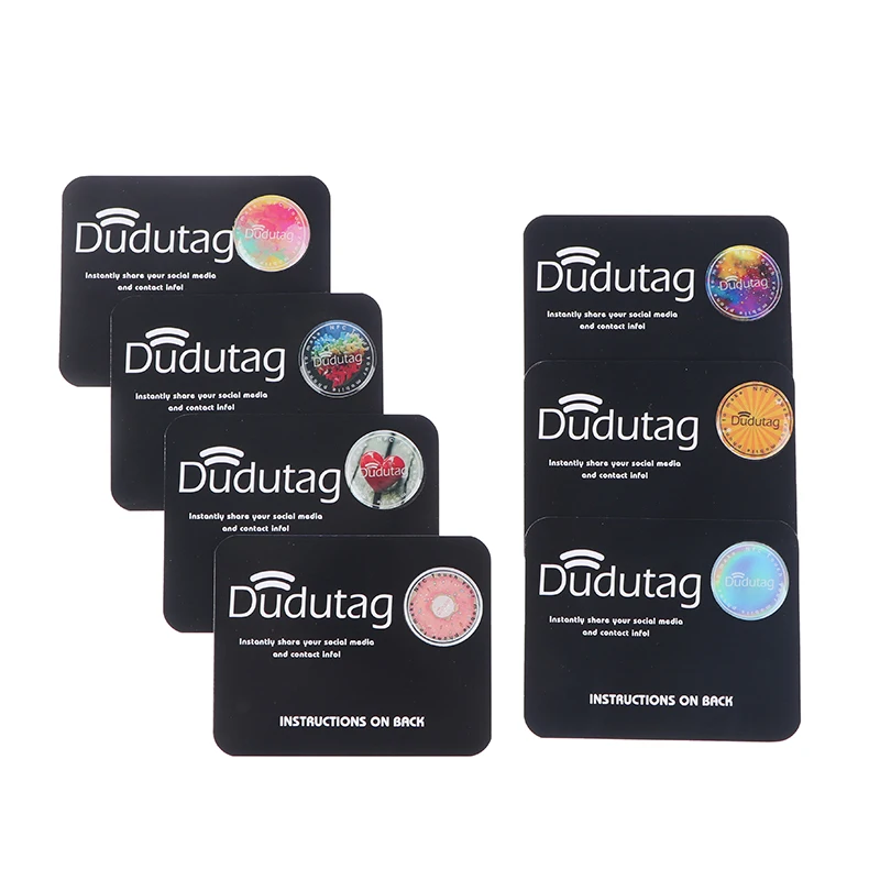 Mobile Phone Smart Stickers One-Click Digital Personal Business Cards NFC Chip Touch Back Flim For Iphone11/12/PRO MAX/MINI