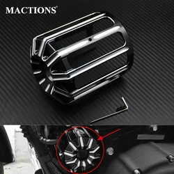 Oil Filter Cover Machine Oil Grid Cover Billet Aluminum For Harley Sportster 883 1200 Iron XL Touring Softail Dyna All Model