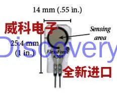 

Оригинальный тонкопленочный датчик давления A301 1/25/100lbs Flexiforce