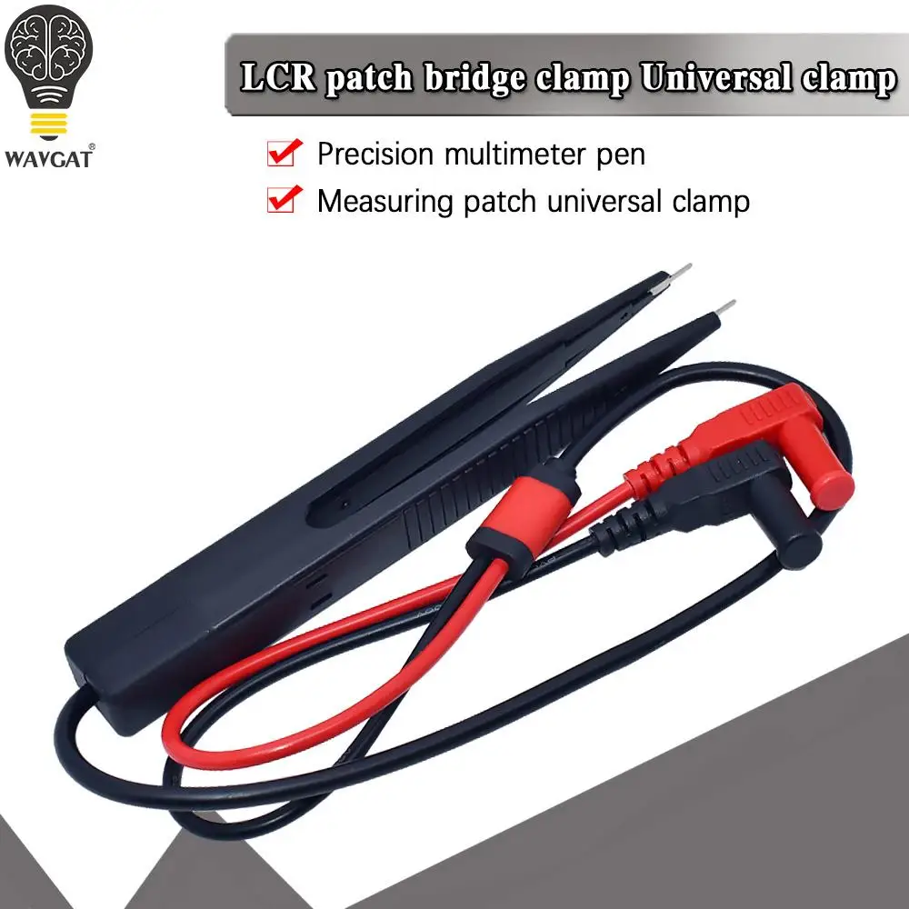 WAVGAT SMD SMT Chip Test Clip Lead Probe Cyfrowy multimetr Miernik Pęseta Pęseta rezystancja kondensatora