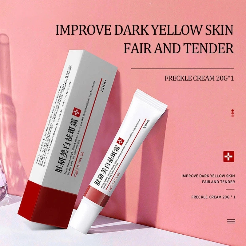 Whitening Freckle Cream Fade Melasma Cream Remove Dark Spots Melanin Melasma Remover Brighten Skin Anti-Aging Skin Lightening