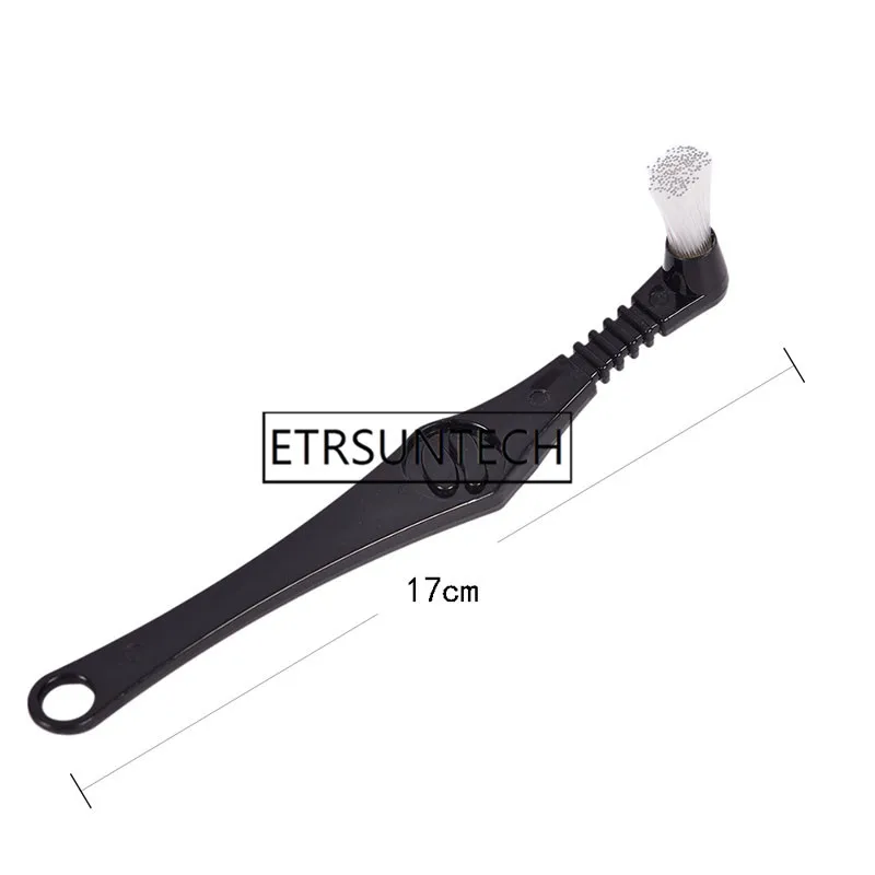 

100pcs Coffee Grinder Machine Cleaning Brush 17cm Plastic Handle Nylon Dusting Espresso Brush For Barista