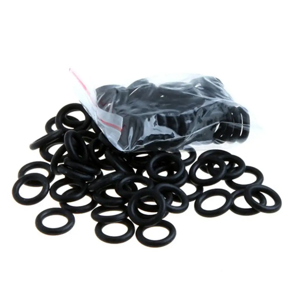 

50PCS O-Type Waterproof Rings Pipe Joint Sealing Rings Watering Irrigation Pipe Plastic Joint Male Thread Washer Sealing Rings