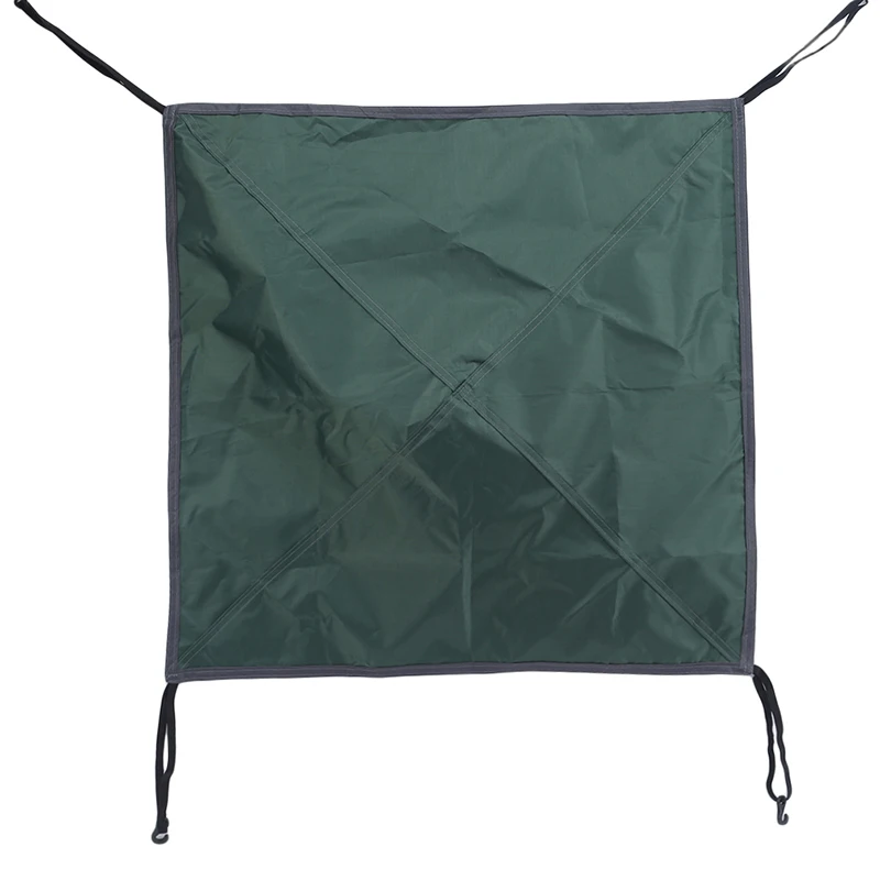 Outdoor Camping Survival Sun Shelter Shade Rainproof Awning Coating Waterproof Beach Tent Head Cloth Cover Ultralight Tarp