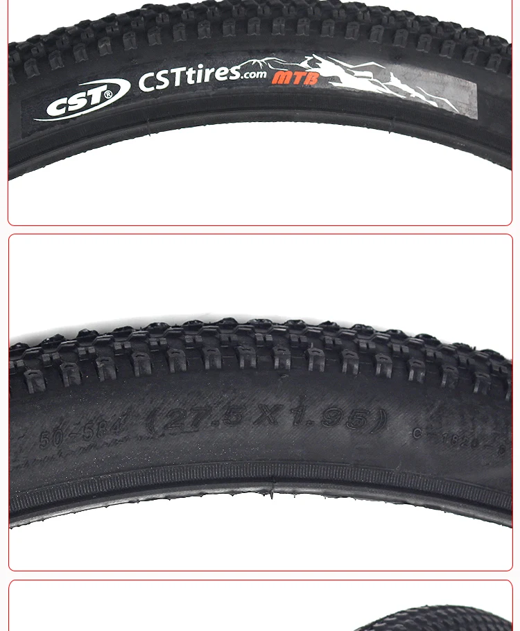 CST Mountainbike-Reifen C1820 C1446 Fahrradteile 20 24 26 27,5 29 Zoll 26*1,75 1,95 2,1 Fahrrad-Außenreifen – Detail 6