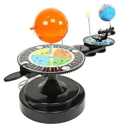 Electric manual three-ball instrument sun earth moon running instrument geographical model teaching instrument teaching aid