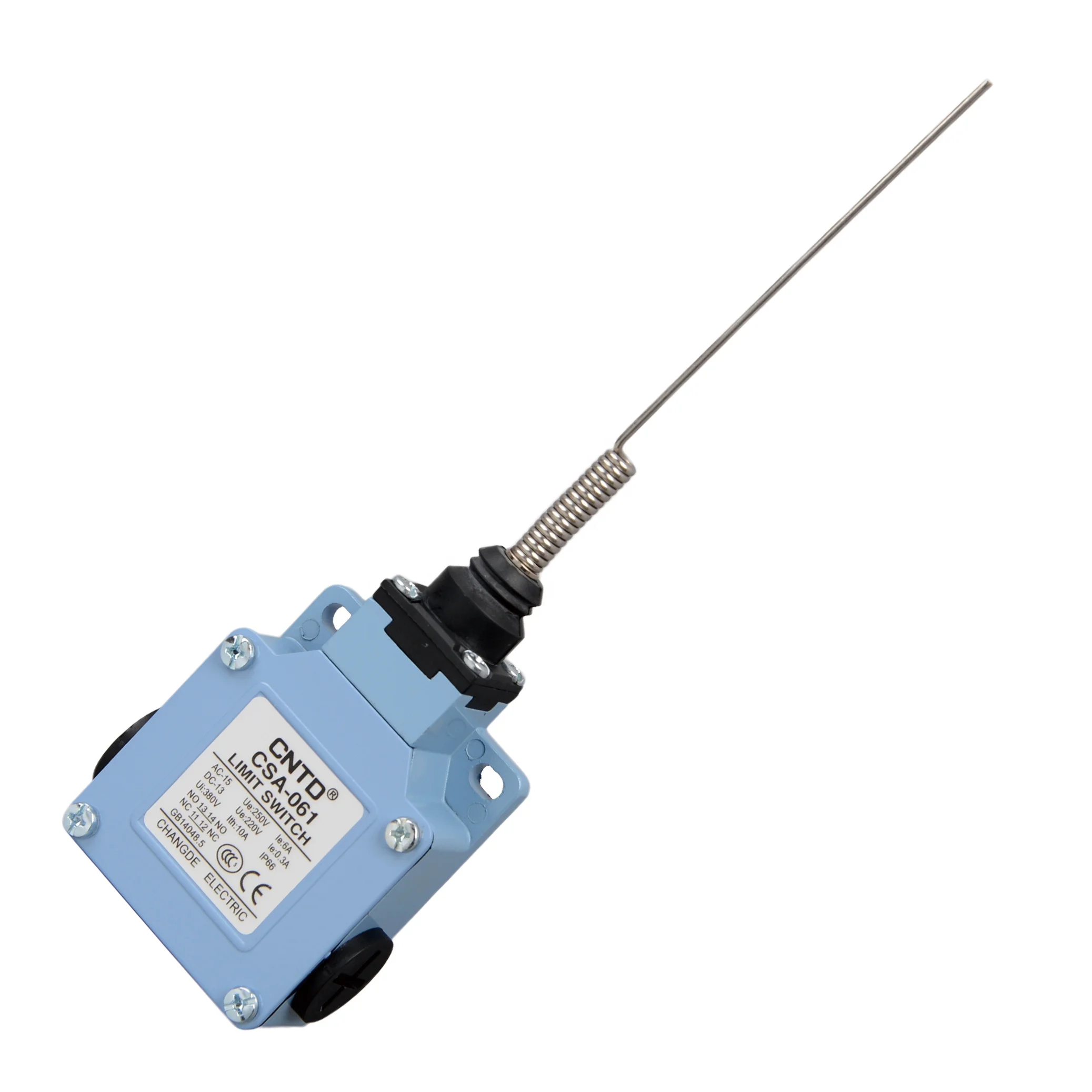 CSA-051 CSA-061 CSA-071 CSA-081 Vertical Limit Switch High Mechanical Strength Aluminum Cast IP66 30 Operations/Min