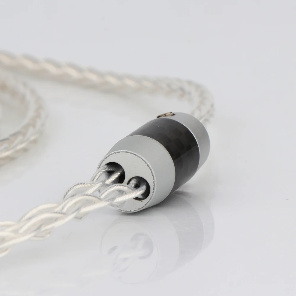 Cable de auriculares Chapado en plata OCC de alta gama, Cable de auriculares de 4,4 MM, macho equilibrado a enchufe de 2x3,5 MM para Sony clásica