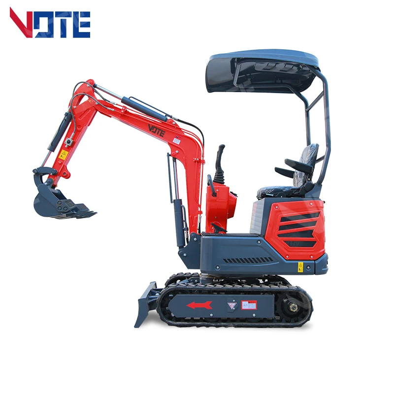 Hot Selling VTW-15 1 Ton 1.5 Tonmini Excavator Small Digger For Garden