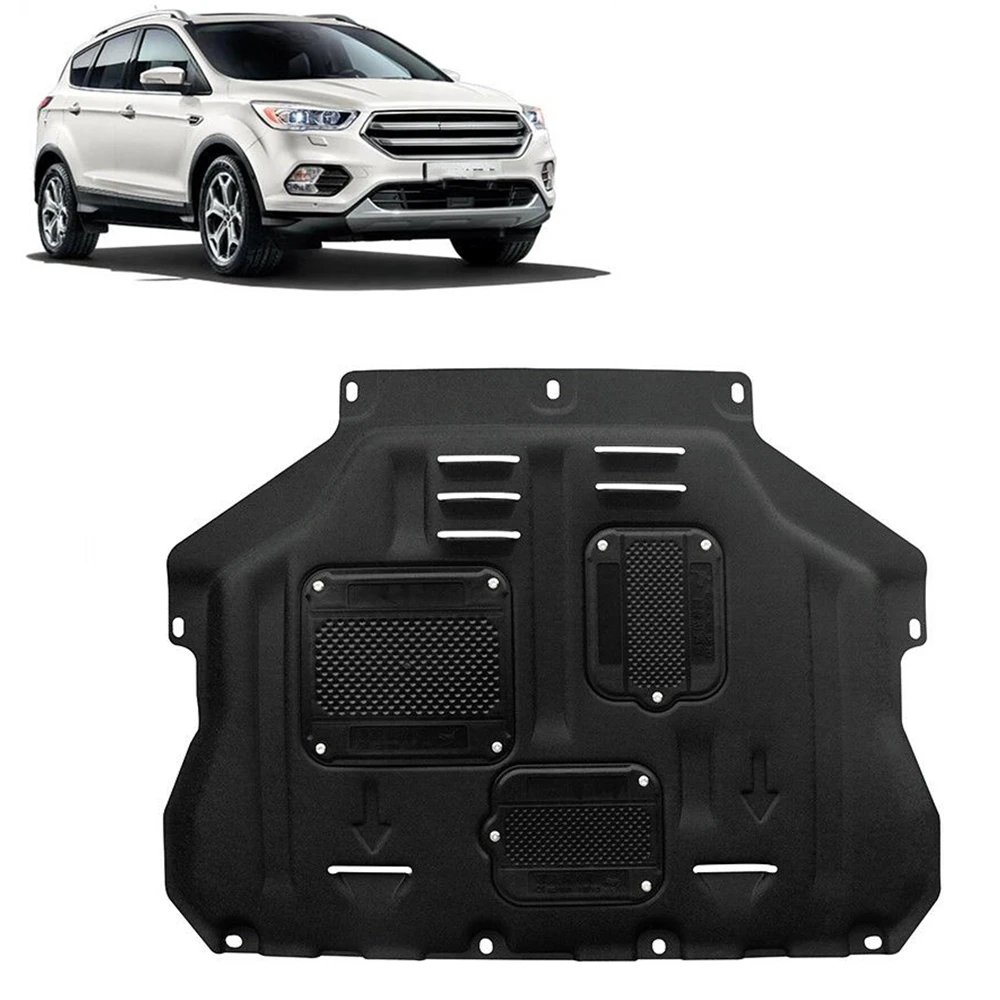 For Ford Escape Kuga 2013-2019 Under Engine Guard Board Splash Plate Shield Mud Cover Fender Car Mudflap Molding Panel Mudguard