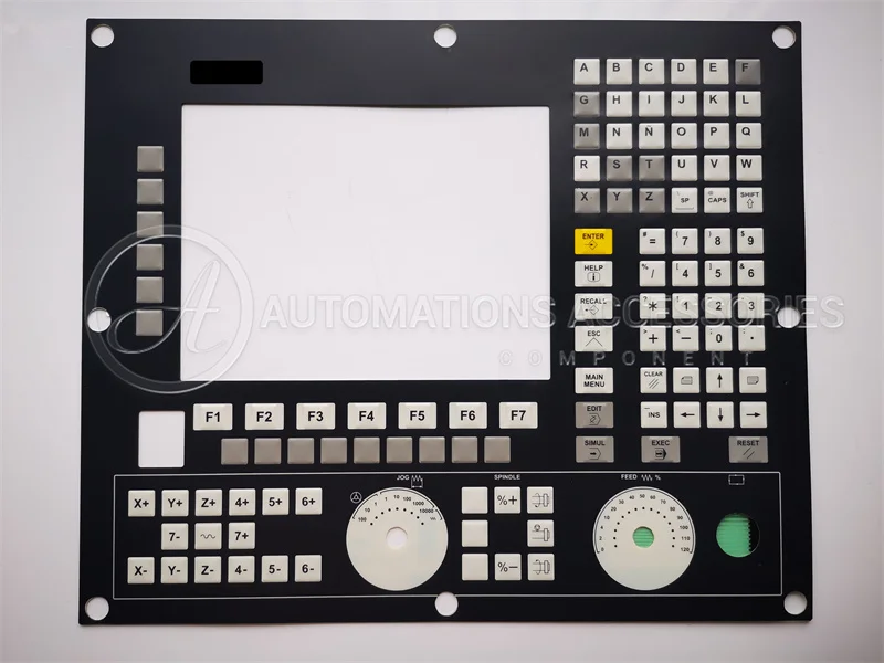 Membrane for CN55IW-M-CUP-AIS-B-7-ABEHJKVX Keyboard switch is suitable for PMC-1200 numerical control operating system Keypad