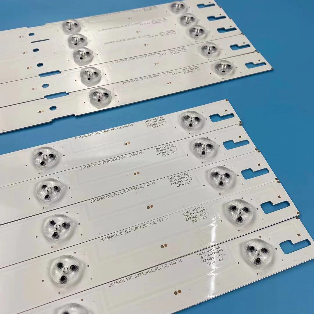 شريط إضاءة خلفية ليد لسامنغ ، تلفزيون 43 بوصة ، acr430 ، ، ولجي 43vle6621bp