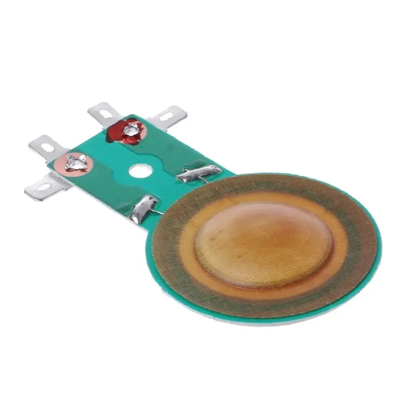 2 قطعة 25.5 مللي متر 24.5 مللي متر القرن ثلاثة أضعاف فيلم الراتنج غشاء محرك رئيس مكبر الصوت ملف صوتي