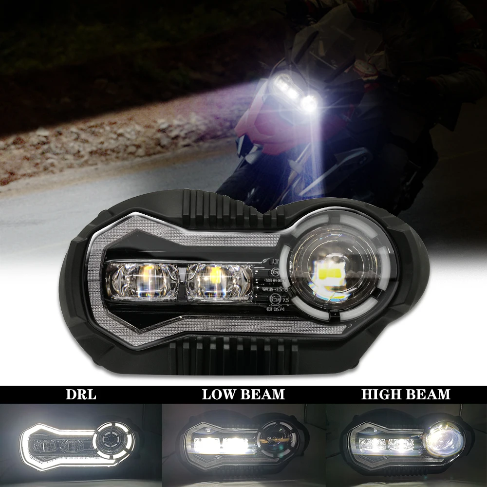 For BMW R1200GS 2005 - 2012 Led Headlight R 1200 GS Adventure 2006 -2013 Water Cooled fit Oil R1200GS