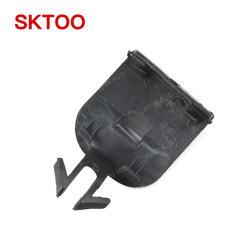 SKTOO For Porsche Cayenne 2008 2009 2010 Front Bumper Trailer Hook Cover Trailer Cover 95550545010/95550544910