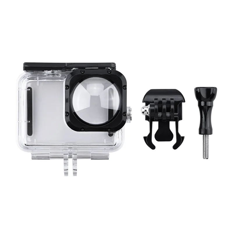 For Gopro 9 10 11 12 13 Accessories Case Waterproof Housing MAX Lens Mod Wide-Angle Big Lente Diving 40M Protective For Go pro