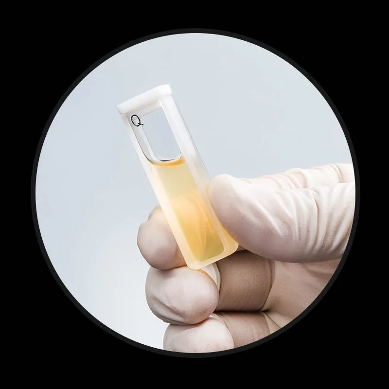 QUARTZ cuvette 10 มม./5/20/30/40/50 mm/cm/ซม.UV-ส่งกรดและด่างที่กำหนดเอง