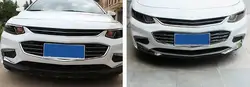 Front Bumper Anti-Ru 3pcs Decorative Trim For Chevrolet Malibu 2016 2017 9th