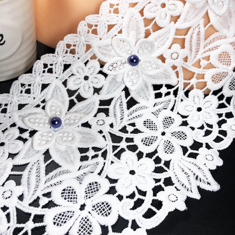 tissu-en-dentelle-3d-avec-perle-bleue-5-metres-15cm-artisanat-d'art-fait-a-la-main-garniture-de-couture-rideaux-de-fenetre-ruban-de-mariage-accessoires-de-jupe-pour-femmes