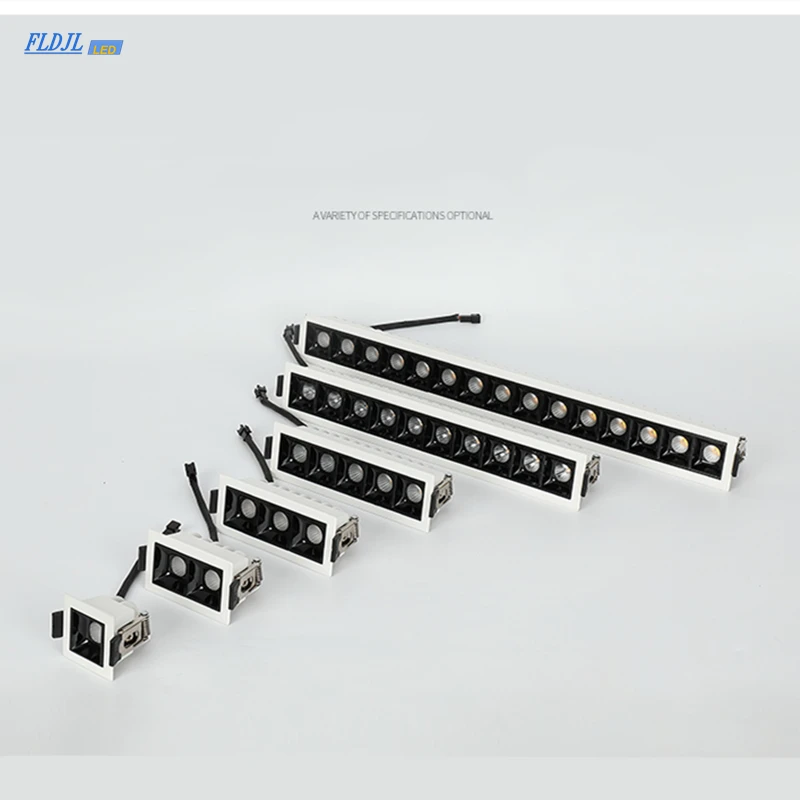 

Dimmable LED Downlight Spot Light Indoor Recessed Lighting Linear bar Laser Blade Ceiling Line Lamp 2W/4W/6W/10W/20W/30W