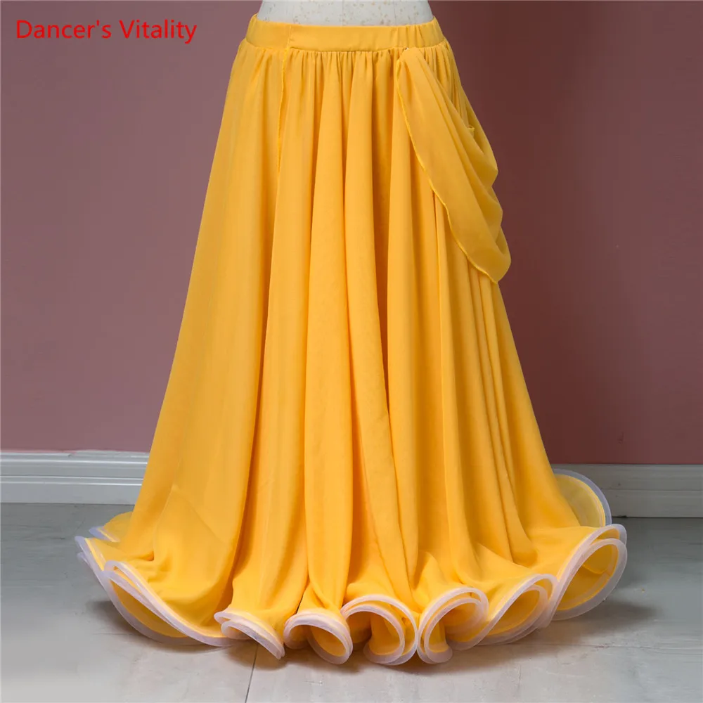 

Free Shipping High Quality New Bellydancing Skirts Belly Dance Skirt Costume Training Dress Or Performance Ballroom Skirt