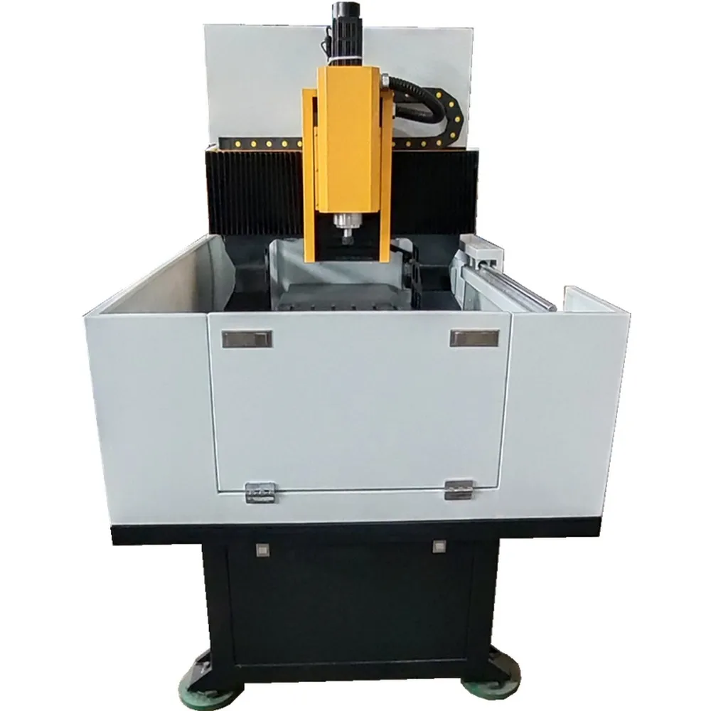 Gantry Cnc Milling Machine 400X600mm 3axis For Aluminum Steel 2.2kw Spindle Motor Price Sale Wood Routers