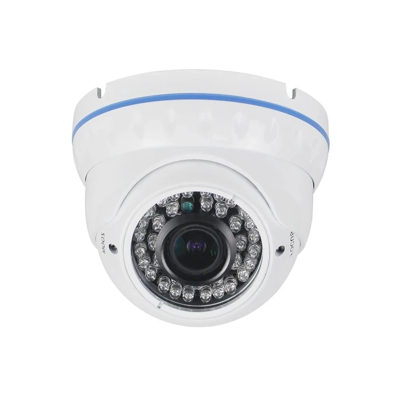 8mp ip onvif dome câmera de segurança interna 2.8-12mm lente varifocal manual câmera de vigilância de vídeo em casa onvif xmeye para segurança