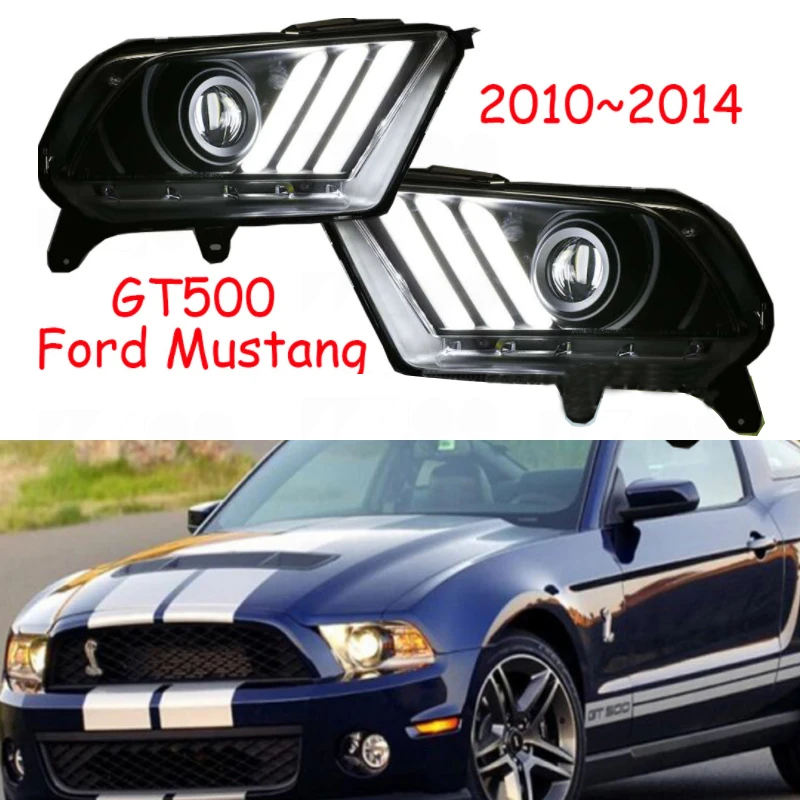 

Car Styling for Ford Headlights 2018-2020 DRL Lens Double Beam for Mustang LED Headlight HID Xenon bi xenon lens auto Accessorie