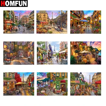 Homfun pintura com diamante bordado 