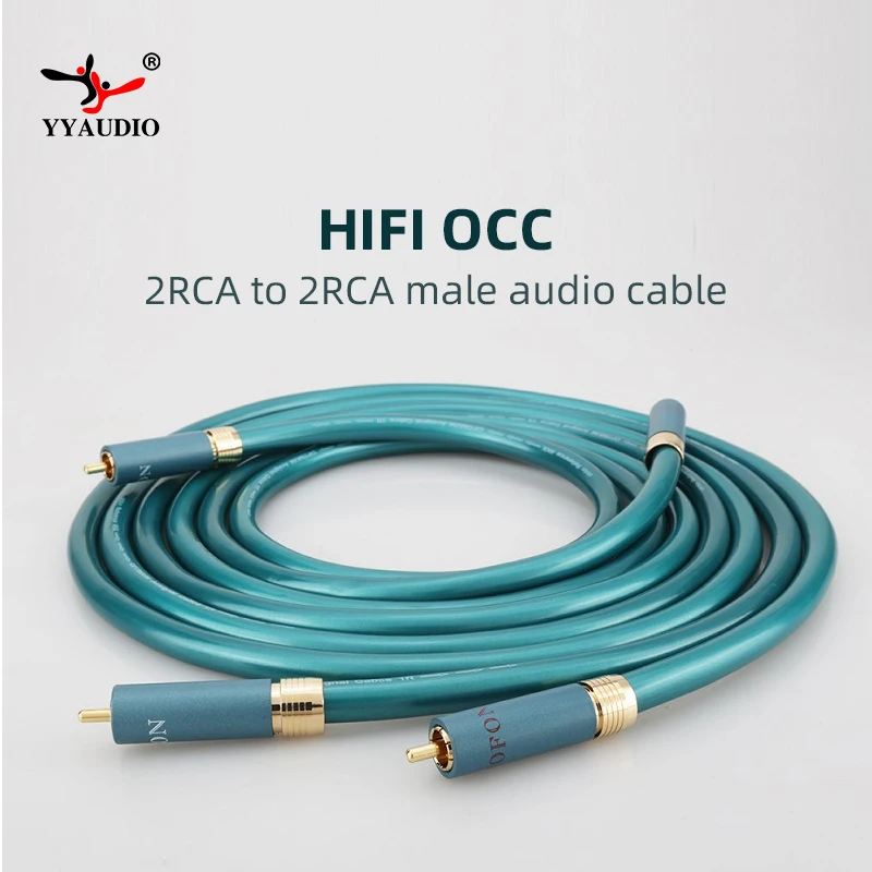 Ortofon HiFi kabel rca Hi-end wzmacniacz CD Interconnect 2RCA do 2RCA męski kabel Audio 1M 2M 1.5M 3M 5M