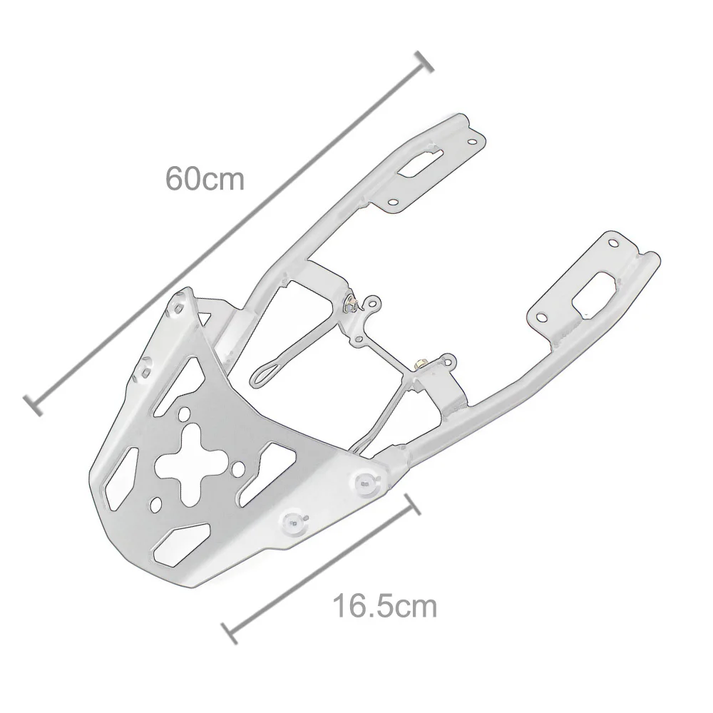 Motorcycle Accessories Aluminum Rear Carrier Luggage Rack Shelf For YAMAHA For  FZ-09 MT09 FZ09 FZ MT 09 2017 2018 2019 2020