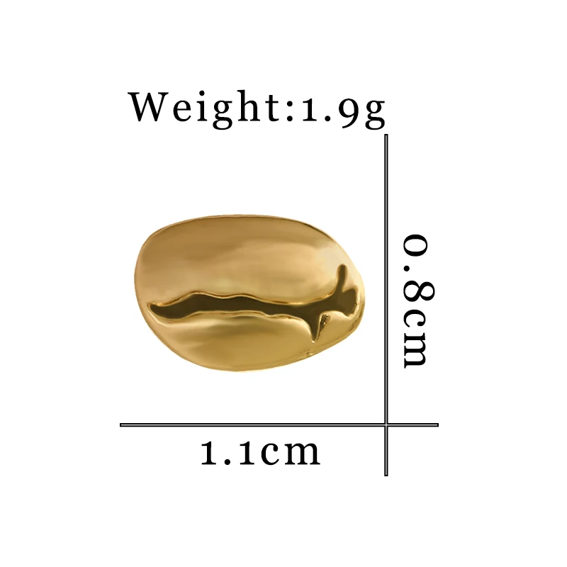 Mini Coffee Beans Brooches 4 color Metal Pin Lovely Small Badges Bag Lapel Pins Women Men Jewelry Gifts for Coffee Lover Barista