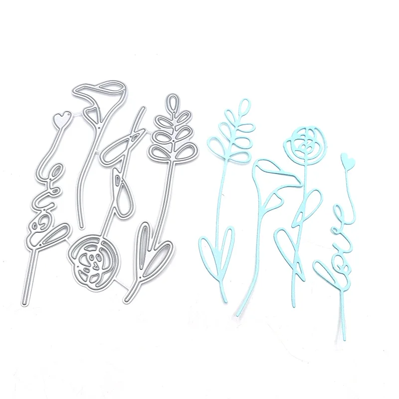 

Julyarts The Leaves And Flowers Metal Cutting Dies New 2020 Flower Dies Decoration Scrapbook Paper Craft Knife Mould